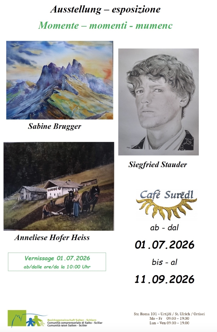 Vernissage dla mostra Momente-momenti-mumënc