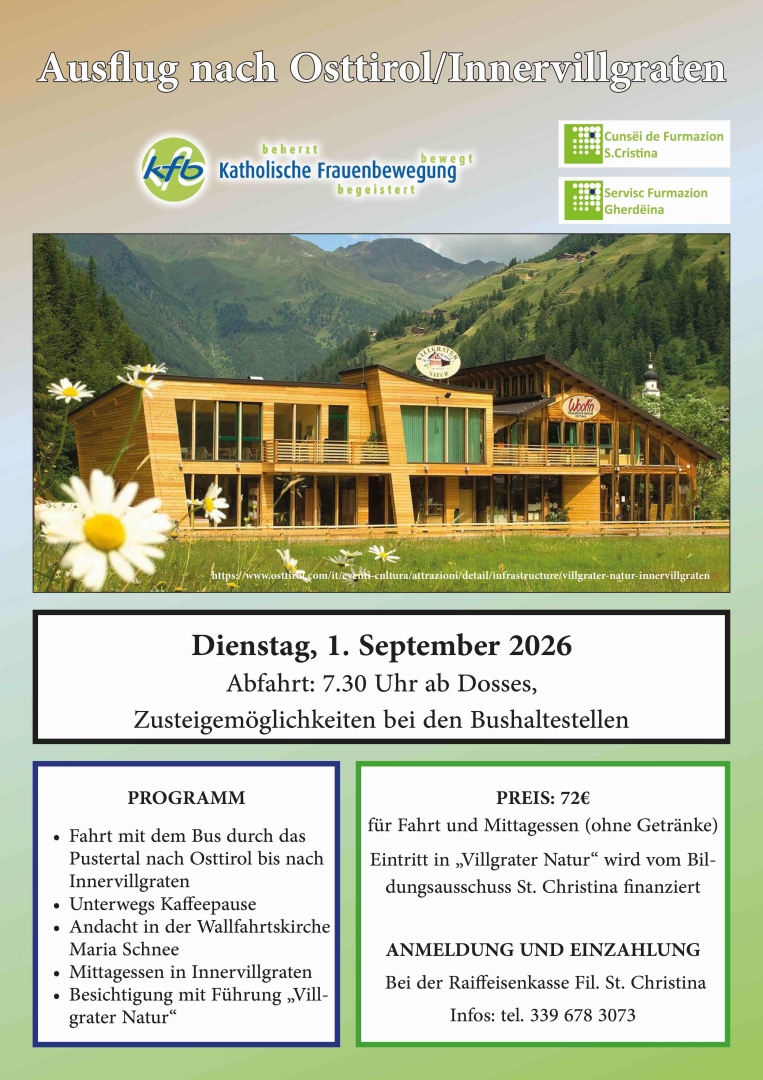 Ausflug nach Osttirol/Innervillgraten
